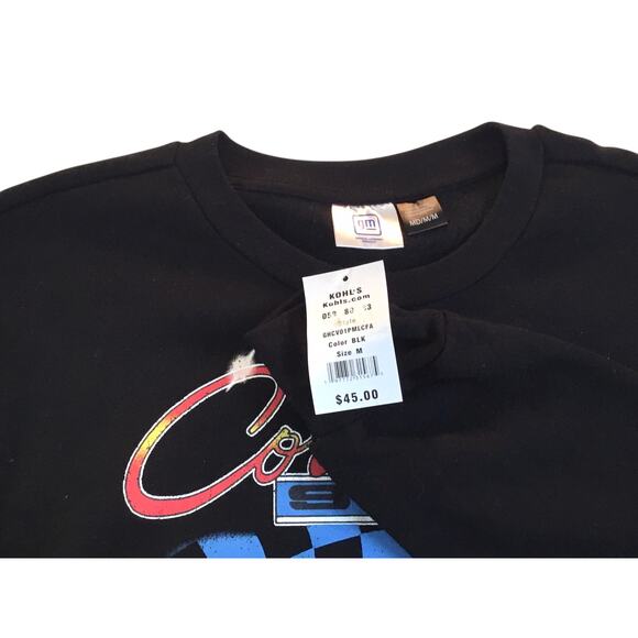 Sweatshirt Black GM Chevy Corvette Sting Ray 63 Med NWT $45 - Picture 2 of 3